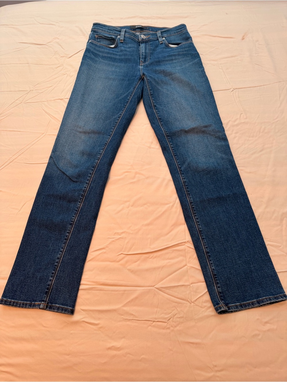 Hudson Jeans Dark Blue Nico Straight Jeans
